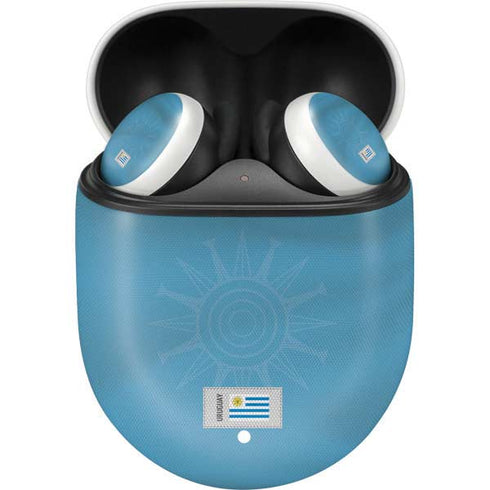 Uruguay Soccer Flag Google Pixel Buds Skin